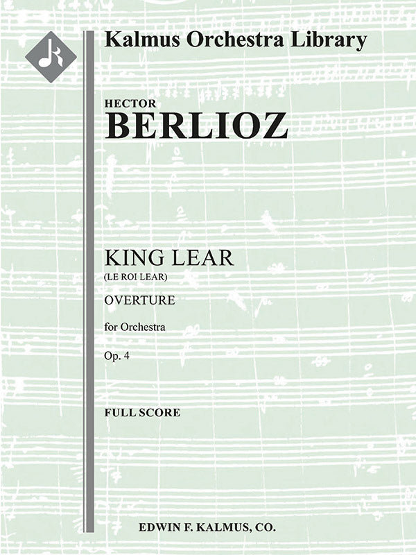 Le Roi Lear (King Lear) Overture, Op. 4 Cover Image