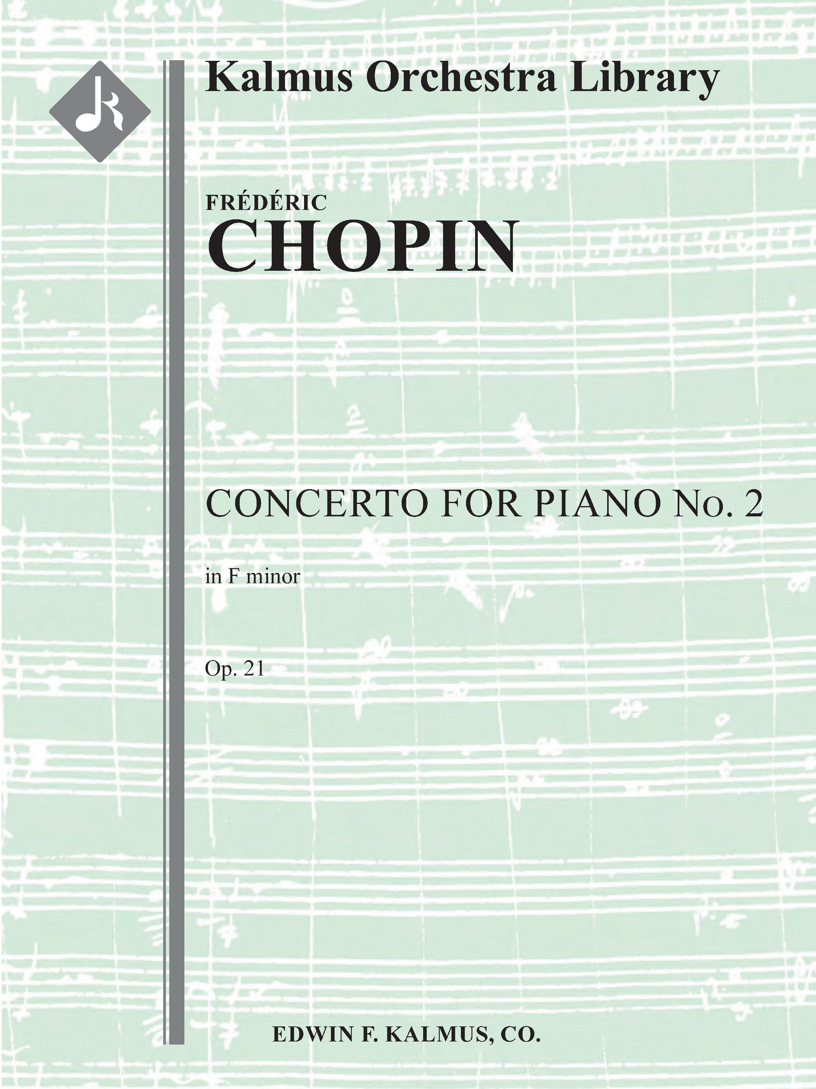 Concerto for Piano No. 2 in F minor, Op. 21 Cover Image