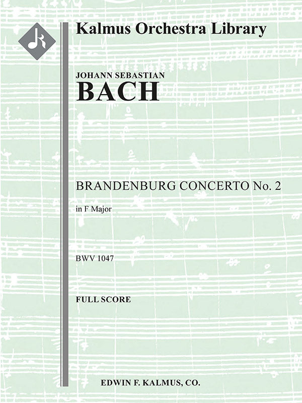 Brandenburg Concerto No. 2 in F, BWV 1047 Cover Image