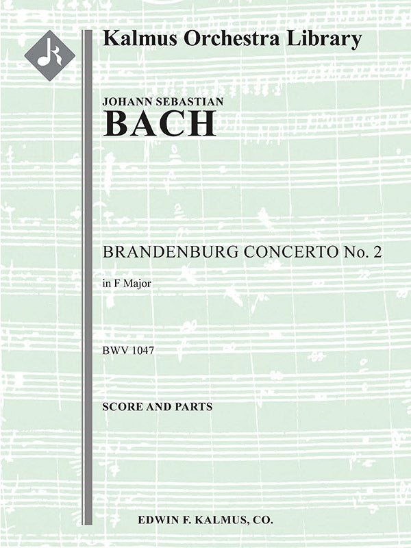 Brandenburg Concerto No. 2 in F, BWV 1047 Cover Image
