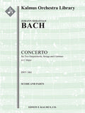 Concerto for Two Harpsichords in C, BWV 1061 Cover Image