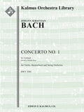 Concerto for Violin No. 1 in A minor, BWV 1041 Cover Image