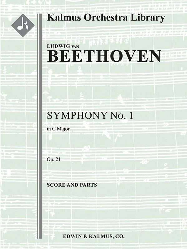 Symphony No. 1 in C, Op. 21 Cover Image