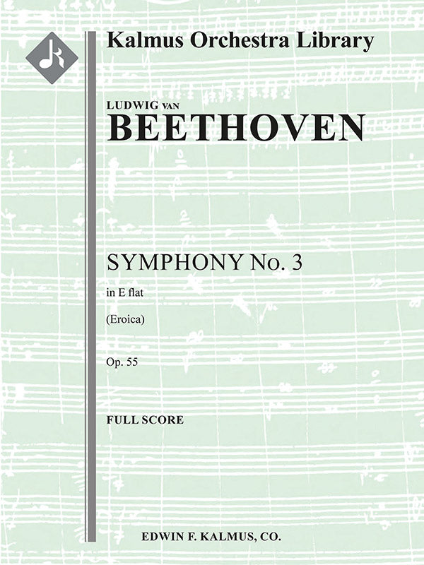 Symphony No. 3 in E-flat, Op. 55 'Eroica' Cover Image