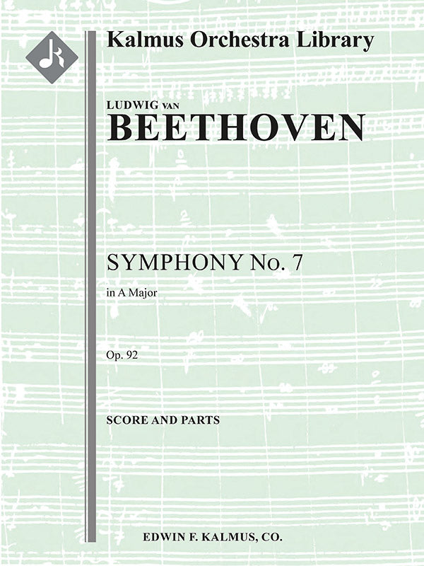 Symphony No. 7 in C minor, Op. 92 Cover Image
