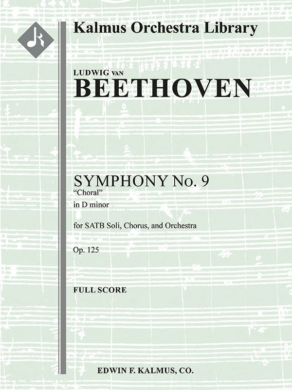 Symphony No. 9 in D minor, Op. 125 'Choral' Cover Image