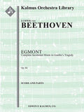 Egmont: Complete Incidental Music to Goethe's Tragedy, Op. 84 Cover Image