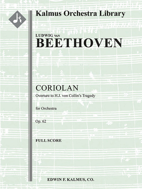 Coriolan Overture, Op. 62 Cover Image