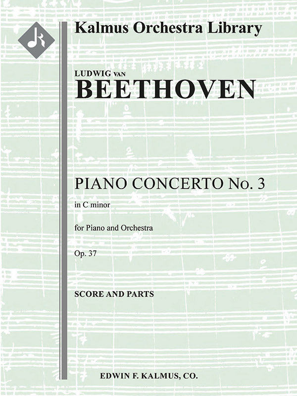 Concerto for Piano No. 3 in C minor, Op. 37 Cover Image