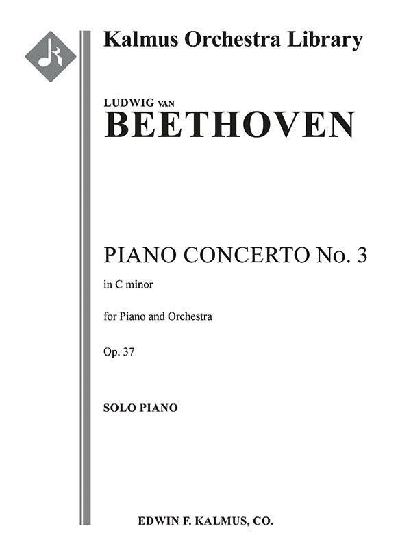 Concerto for Piano No. 3 in C minor, Op. 37 Cover Image