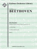 Rondo in B-flat for Piano and Orchestra, WoO 6 [original 3rd movement of Piano Concerto No. 2] Cover Image