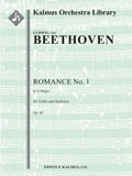 Romance for Violin and Orchestra No. 1 in G, Op. 40 Cover Image