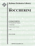 Concerto for Cello in B flat, G. 482 Cover Image