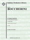 Concerto for Cello in B flat, G. 482 Cover Image