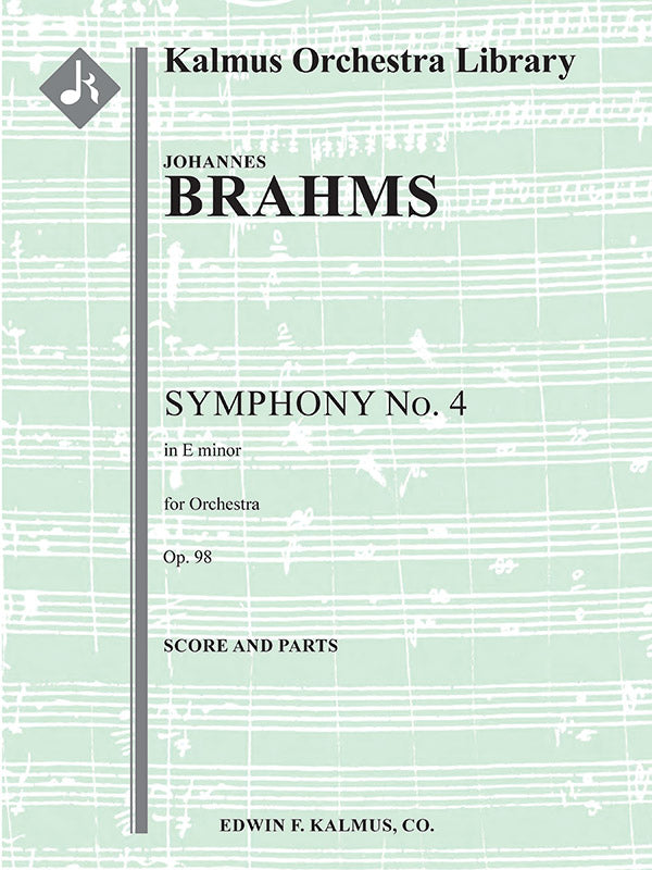 Symphony No. 4 in E minor, Op. 98 Cover Image