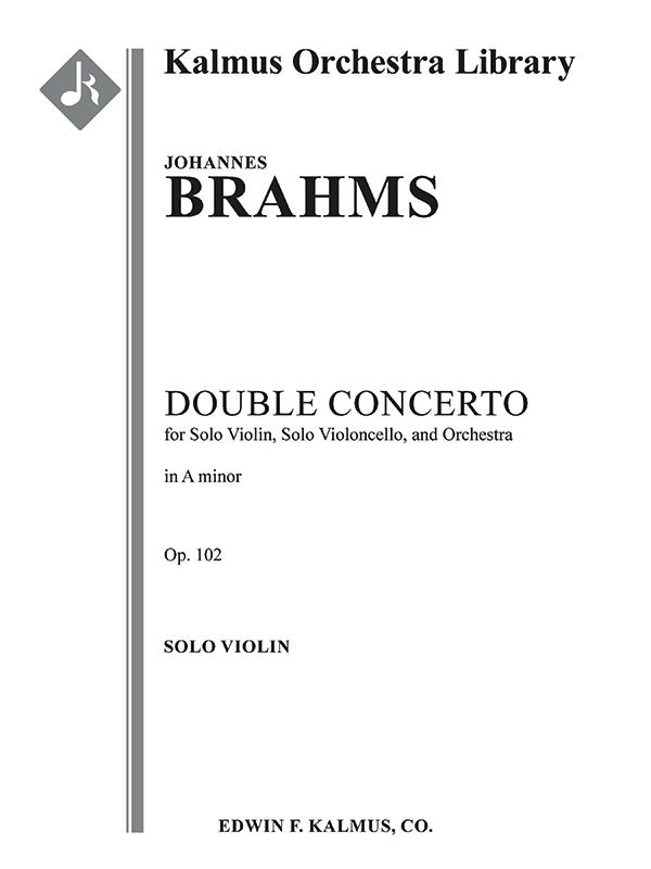 Double Concerto for Violin and Cello in A minor, Op. 102 Cover Image