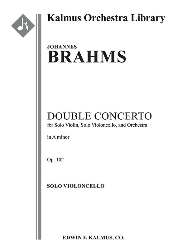 Double Concerto for Violin and Cello in A minor, Op. 102 Cover Image