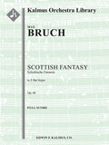 Scottish Fantasy (Schottische Fantasie), Op. 46 for Solo Violin and Orchestra Cover Image