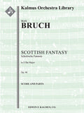 Scottish Fantasy (Schottische Fantasie), Op. 46 for Solo Violin and Orchestra Cover Image