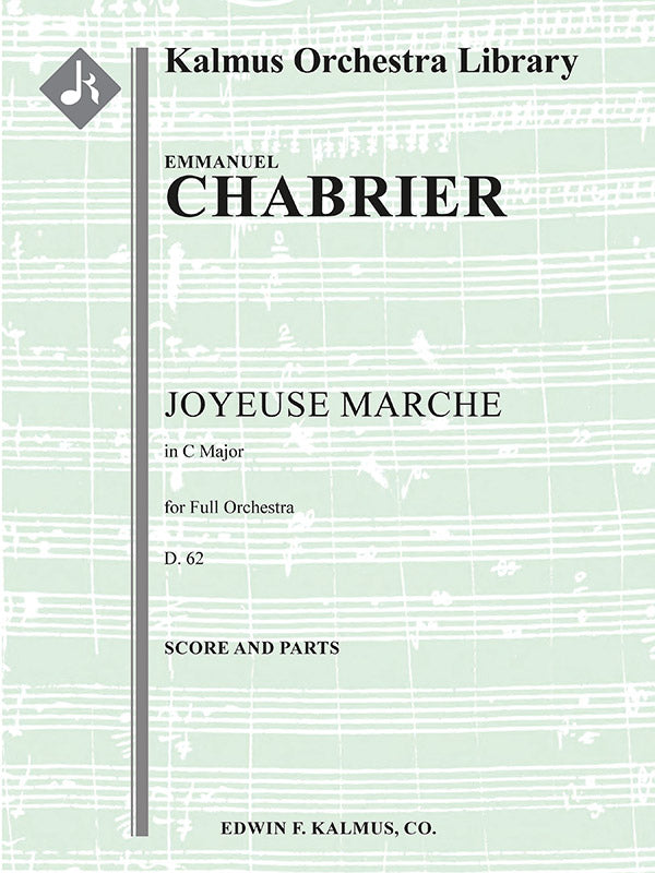 Joyeuse Marche, D. 62 Cover Image