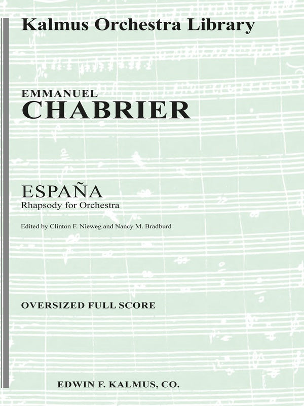 Espana Rhapsody Cover Image