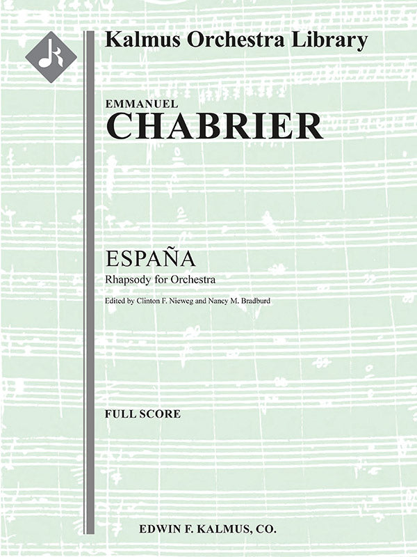 Espana Rhapsody Cover Image