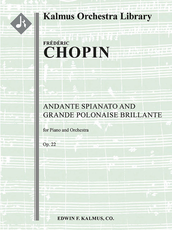 Andante Spianato and Grande Polonaise Brillante, Op. 22 Cover Image
