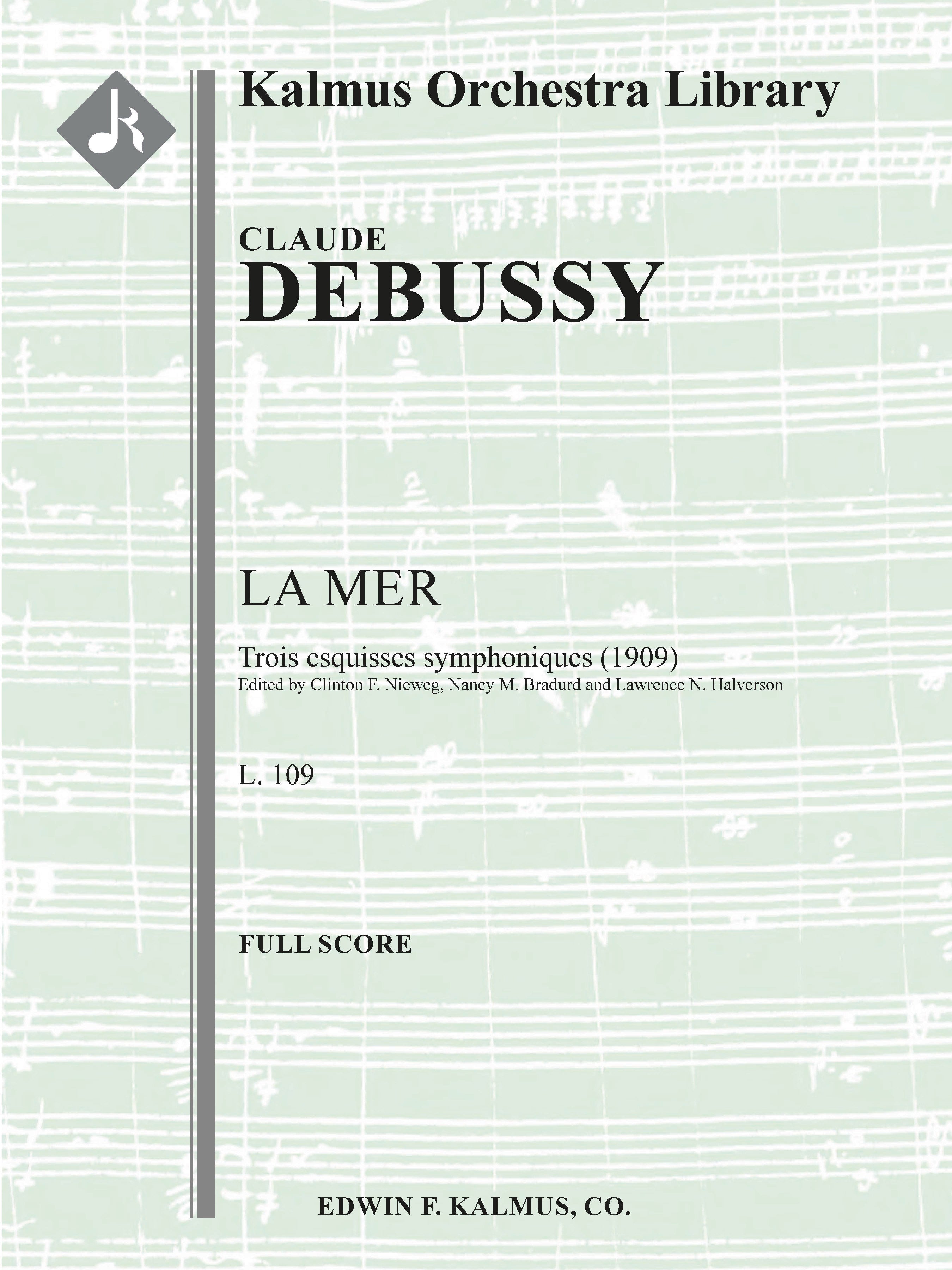 La Mer (1909 version) Cover Image