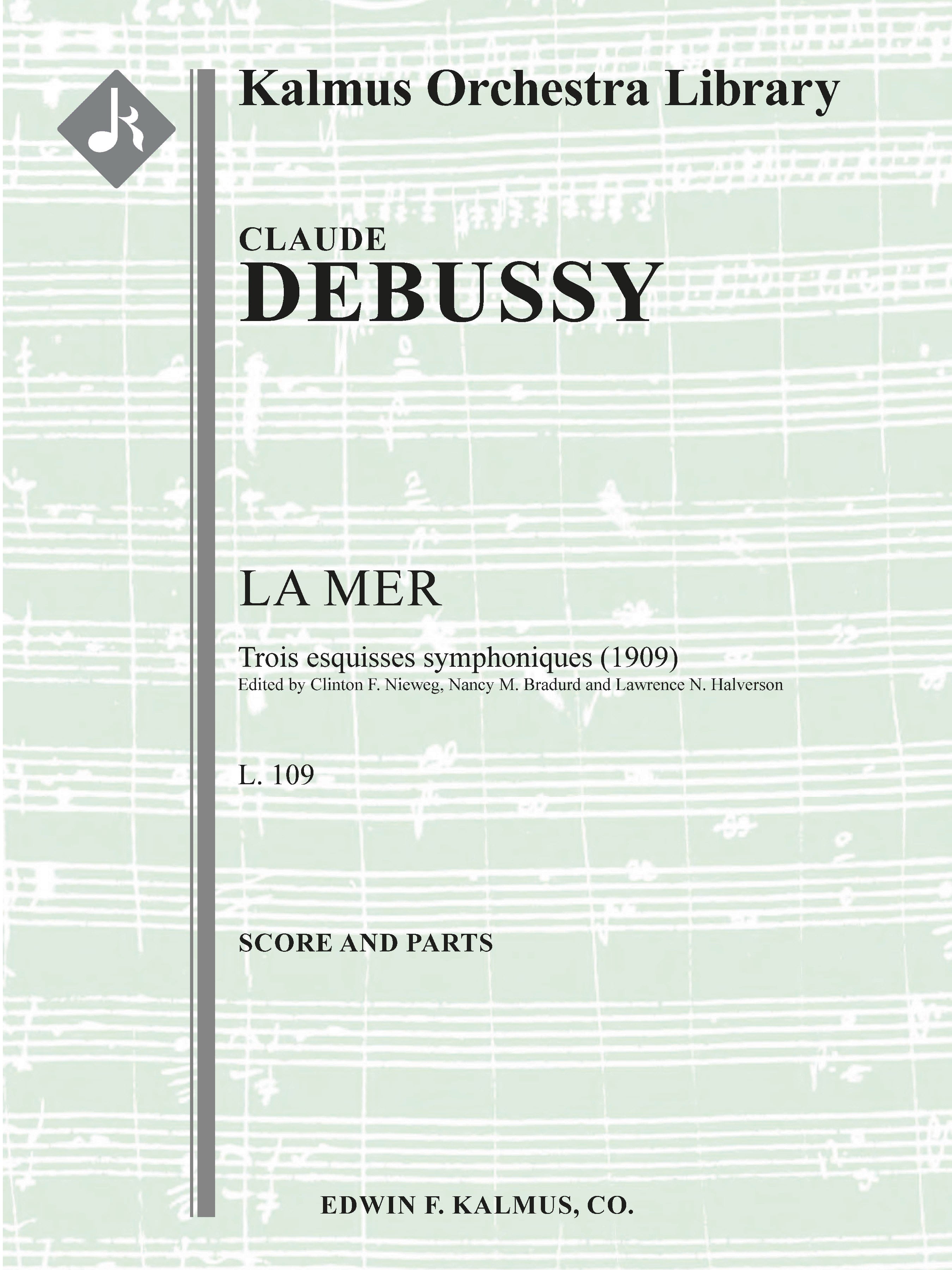 La Mer (1909 version) Cover Image