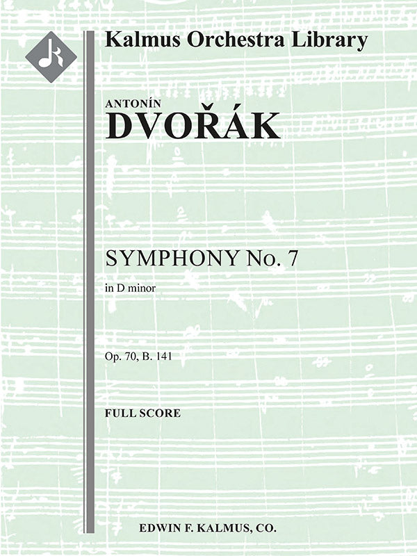 Symphony No. 7 in D minor, Op. 70, B. 141 Cover Image