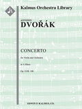 Concerto for Violin in A minor, Op. 53/B. 108 Cover Image