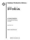 Concerto for Cello in B minor, Op. 104/B. 191 Cover Image
