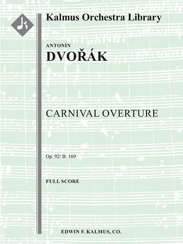 Carnival Overture, Op. 92/B. 169 Cover Image