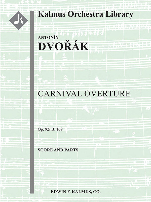 Carnival Overture, Op. 92/B. 169 Cover Image