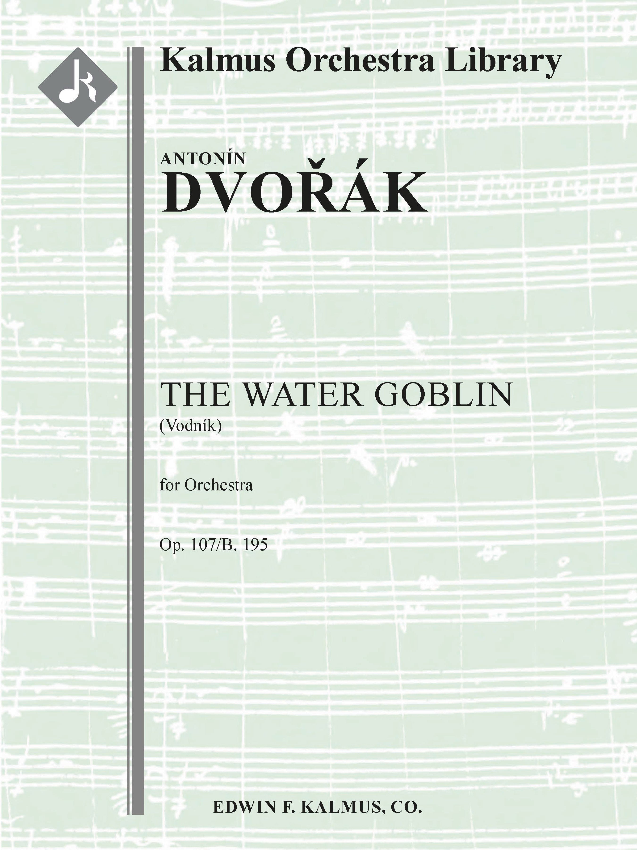 Water Goblin, The, Op. 107/B. 195 (Vodnik) Cover Image