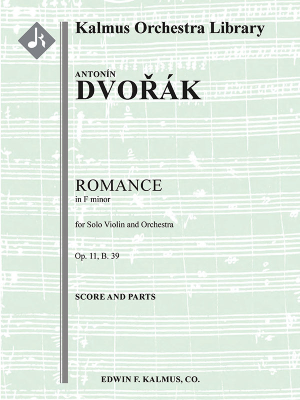 Romance in F minor, Op. 11, B. 39 Cover Image
