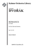 Romance in F minor, Op. 11, B. 39 Cover Image