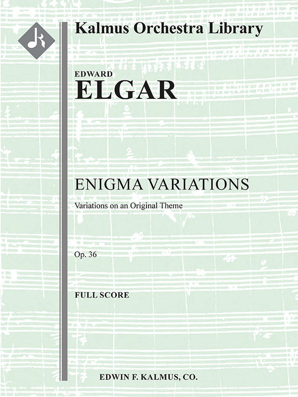 Enigma Variations: Variations on an Original Theme, Op. 36 Cover Image