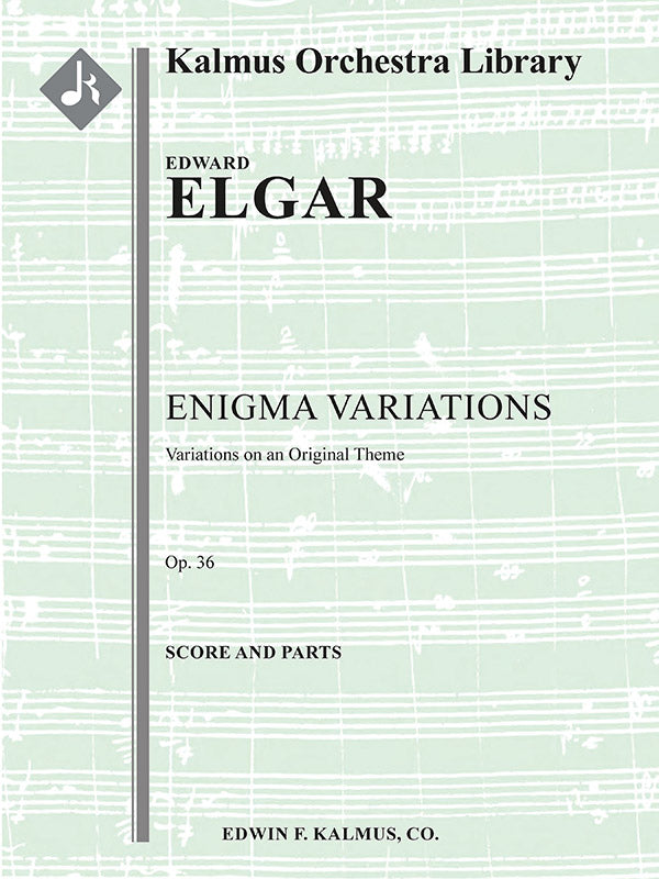Enigma Variations: Variations on an Original Theme, Op. 36 Cover Image