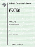 Pavane, Op. 50 for Orchestra and Optional Chorus Cover Image