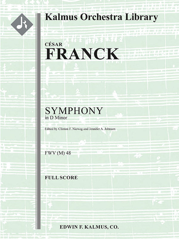 Symphony in D minor, FWV (M). 48 Cover Image