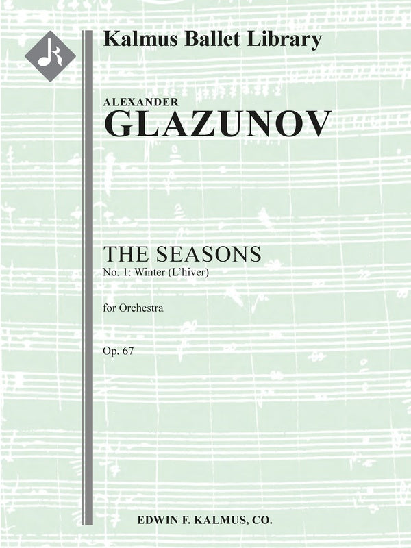 Seasons, The, Op. 67, No. 1: Winter (L'hiver) Cover Image