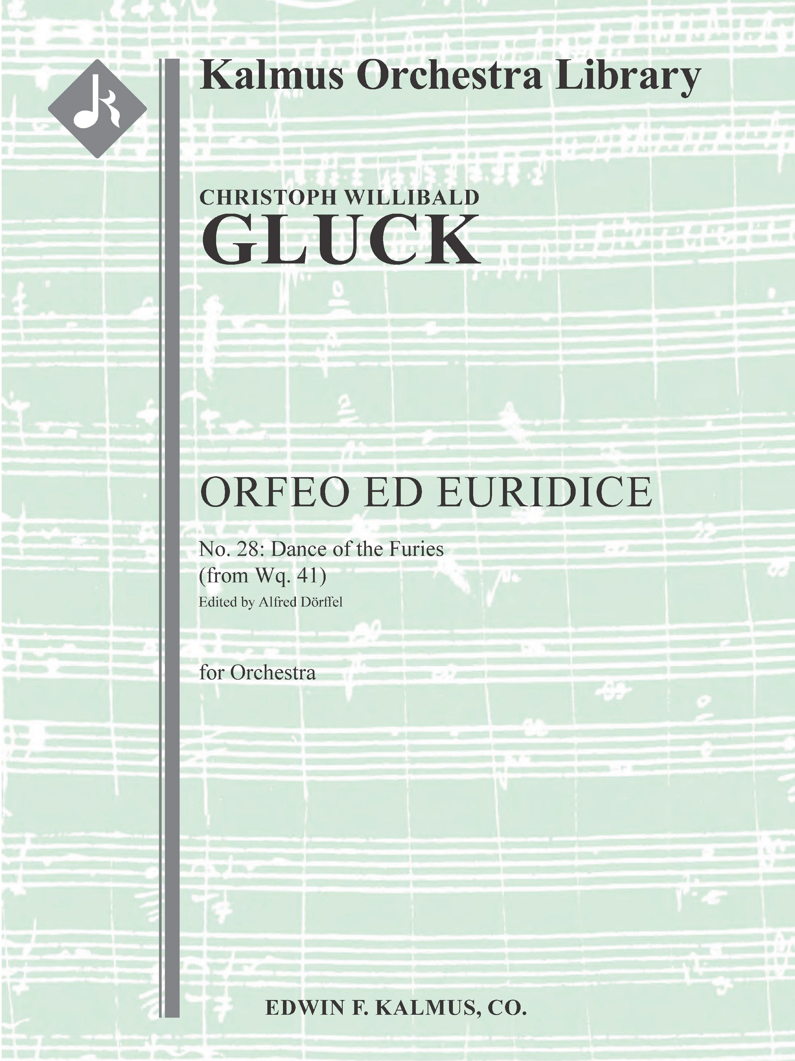Orfeo ed Euridice, No. 28: Dance of the Furies (from Wq. 41) Cover Image