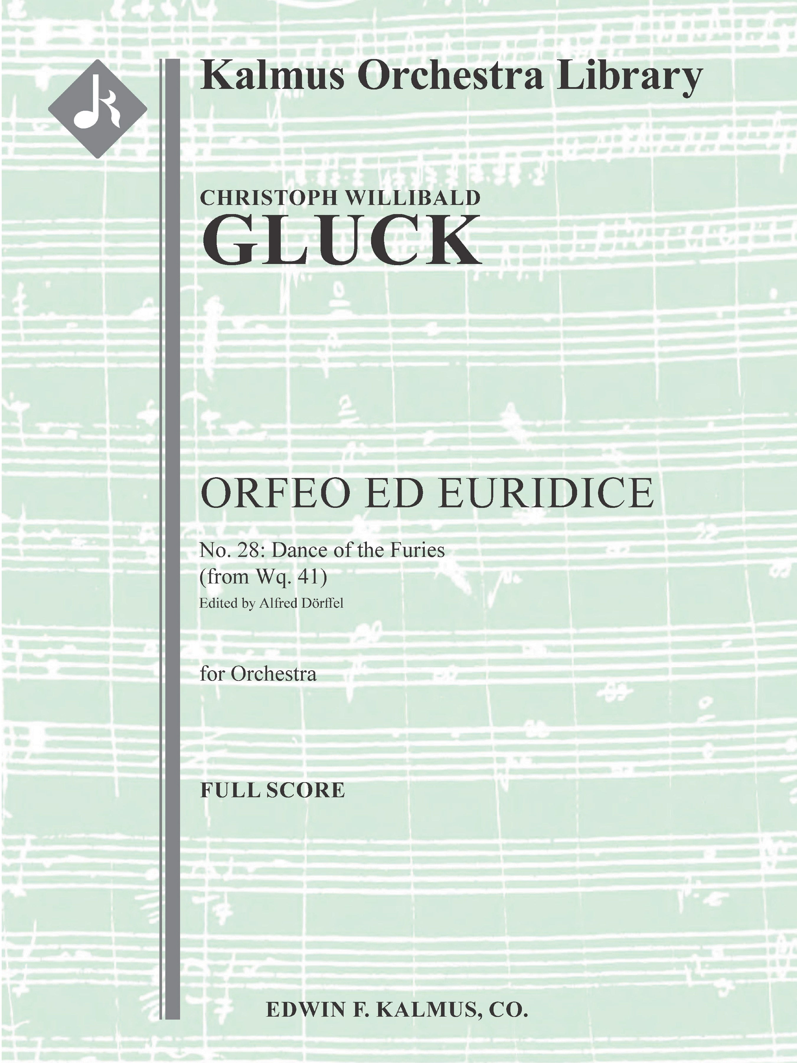 Orfeo ed Euridice, No. 28: Dance of the Furies (from Wq. 41) Cover Image