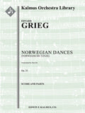 Norwegian Dances, Op. 35 [arrangement] Cover Image