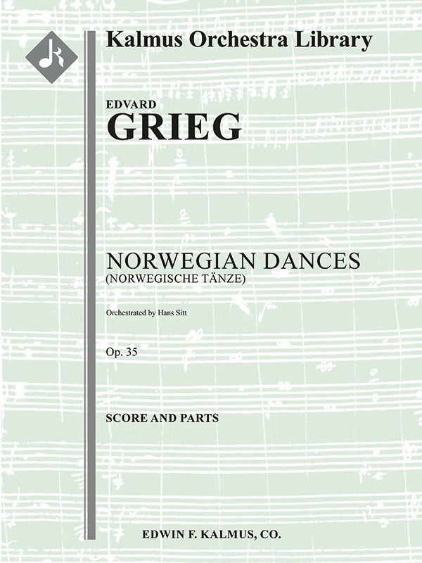 Norwegian Dances, Op. 35 [arrangement] Cover Image