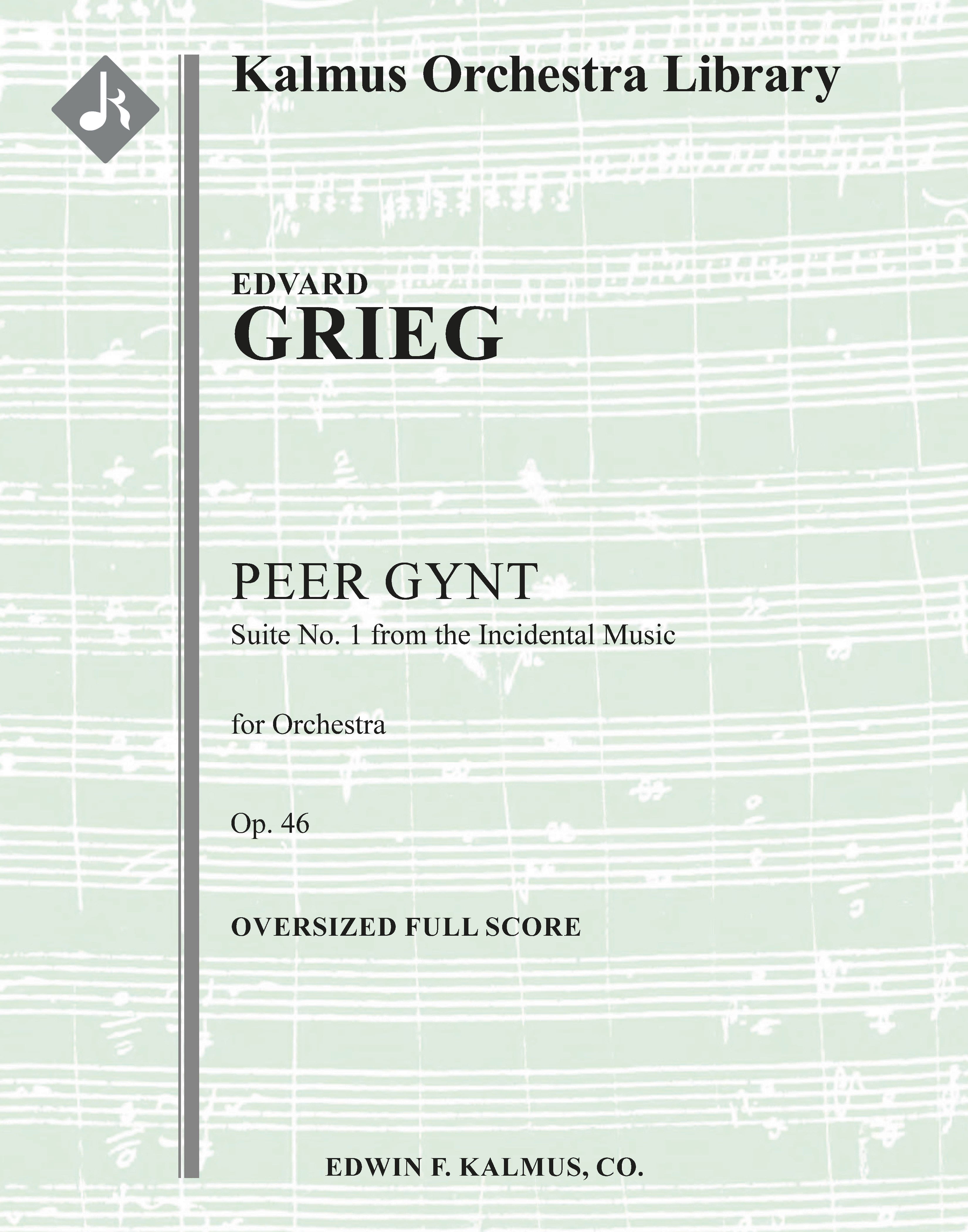 Peer Gynt: Suite No. 1, Op. 46 Cover Image