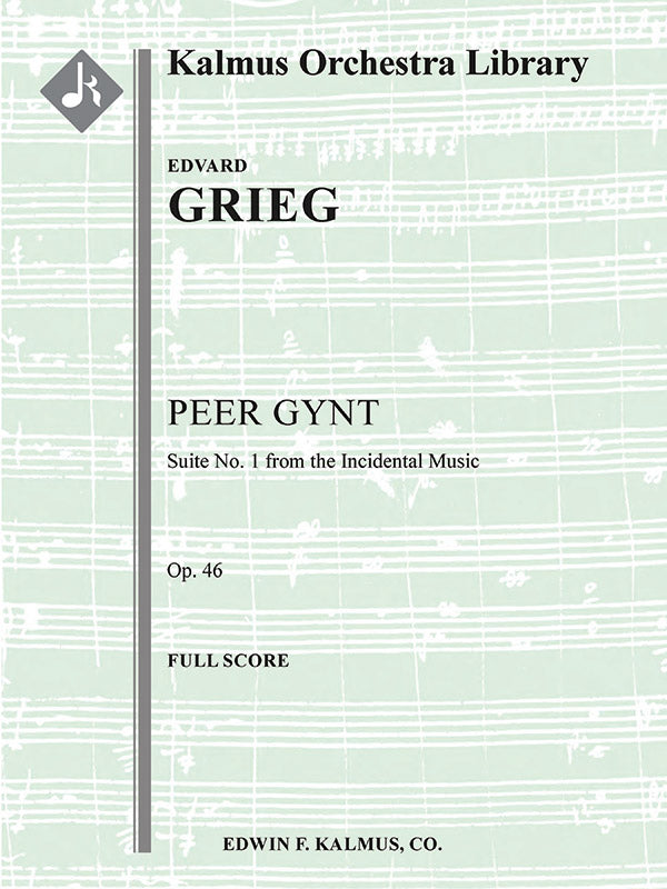 Peer Gynt: Suite No. 1, Op. 46 Cover Image