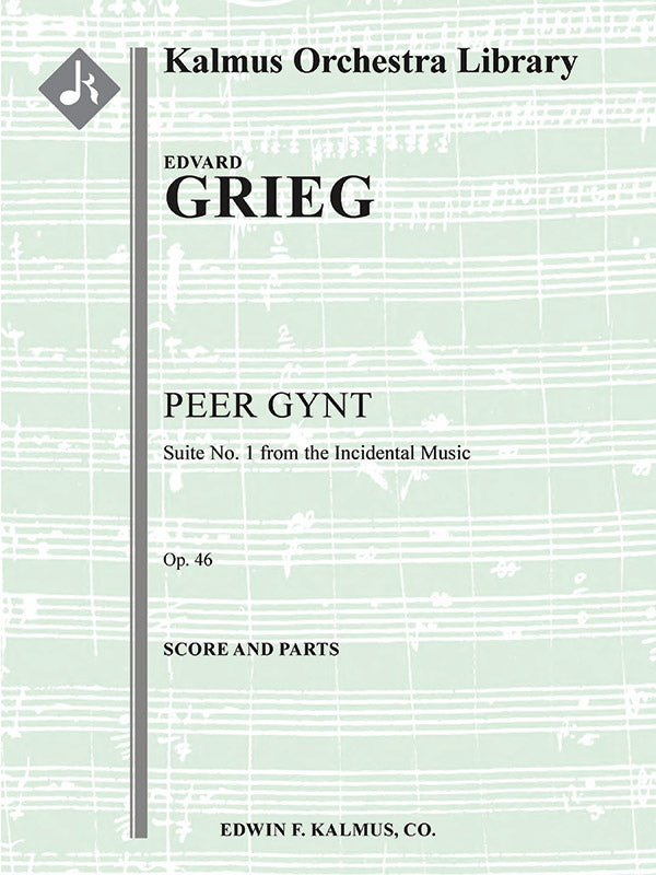 Peer Gynt: Suite No. 1, Op. 46 Cover Image