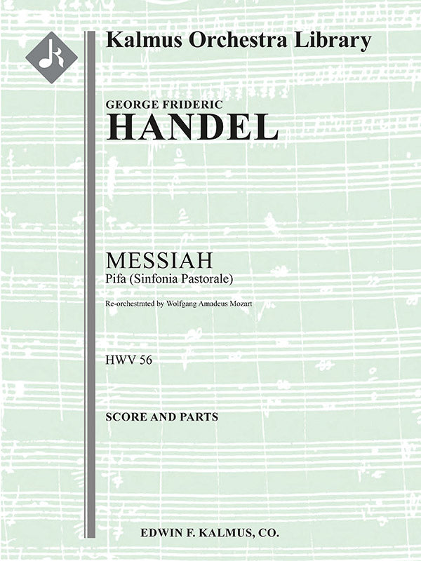 Messiah, HWV 56: Pifa (Sinfonia Pastorale) Cover Image